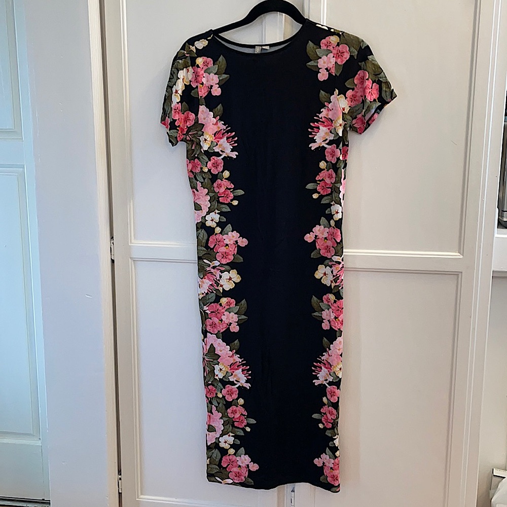 Floral Maternity Dress Sz 4